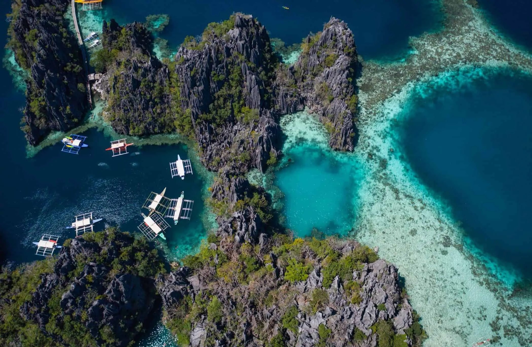 twin lagoon coron palawan